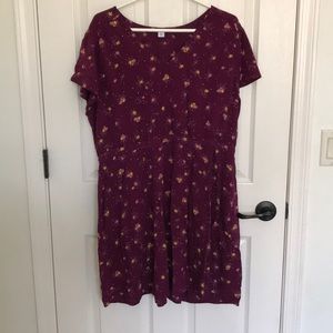Old Navy Flutter Sleeve Dress